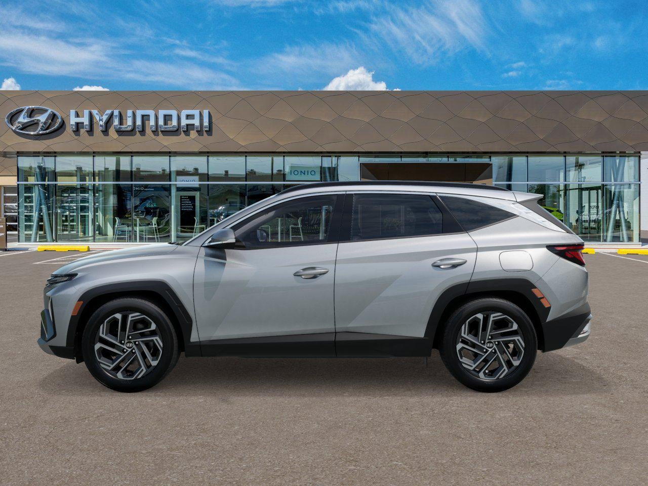 2026 Hyundai TUCSON — rear three-quarter view