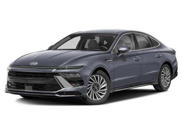 2026 Hyundai SONATA HYBRID SEL in Aero Silver — front three-quarter view