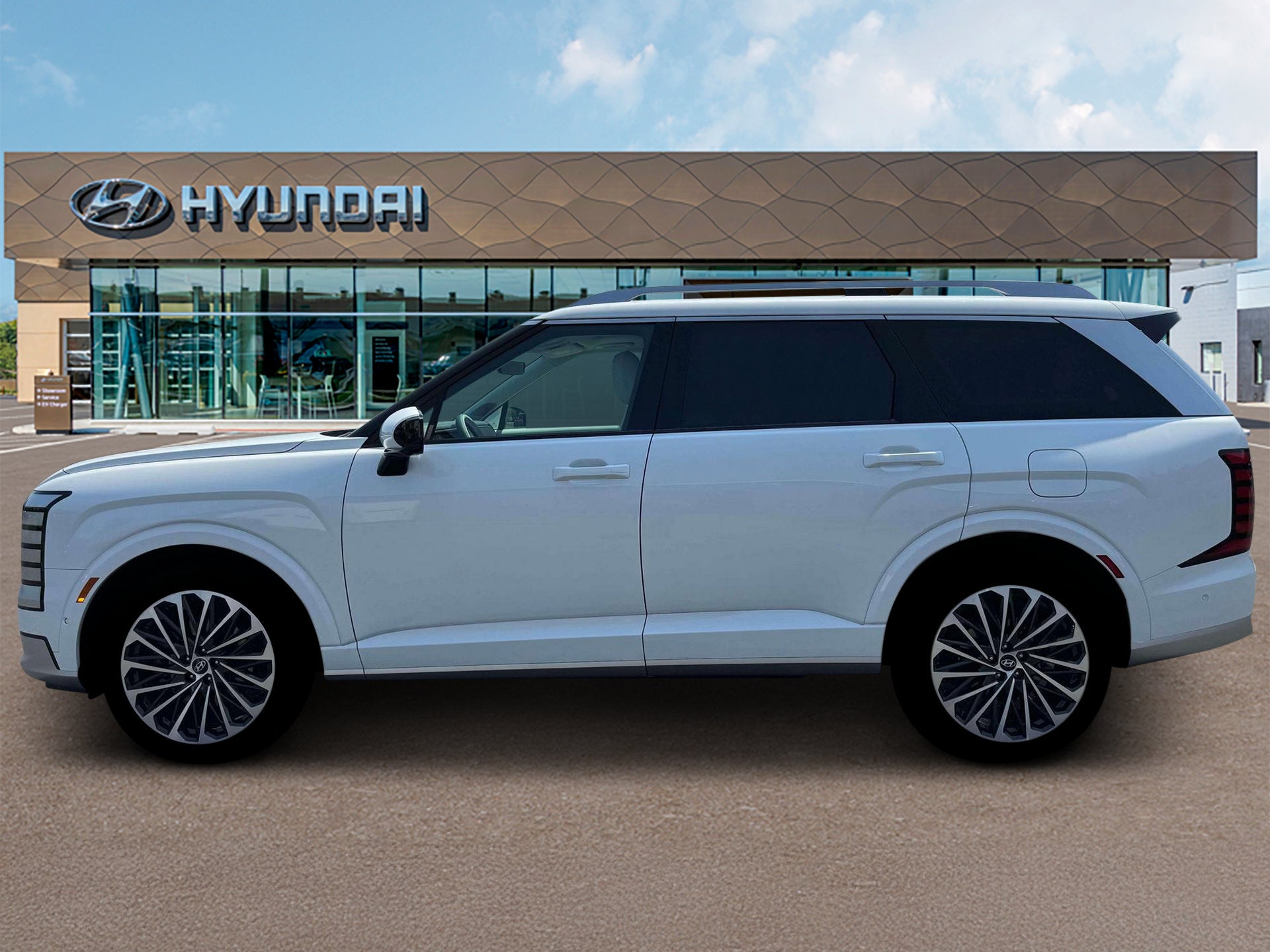 2026 Hyundai PALISADE — rear three-quarter view